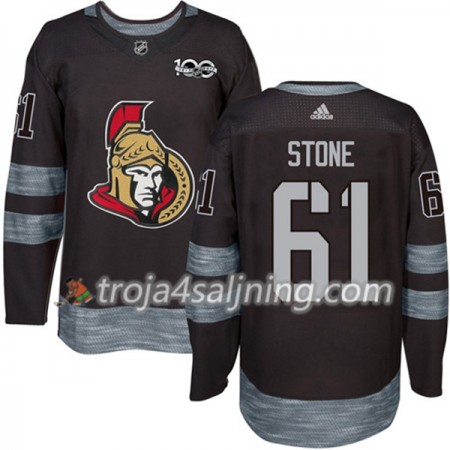 Ottawa Senators tröja Mark Stone 61 1917-2017 100th Anniversary Adidas Svart Authentic - NHL Tröjor Herr Ottawa Senators tröja Mark Stone 61 1917-2017 100th Anniversary Adidas Svart Authentic - NHL Tröjor Herr